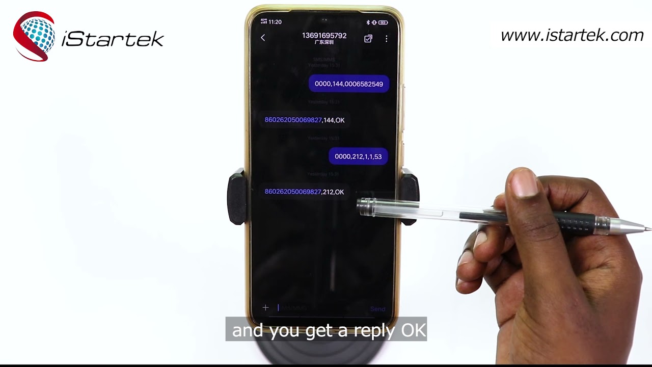How to test iStartek RFID Reader on VT200 L GPS Tracker