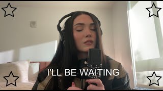 Video thumbnail of "i'll be waiting cover"