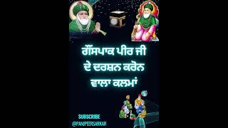 Gonspak Peer Ji Da Darshan Kron Wala Kalma
