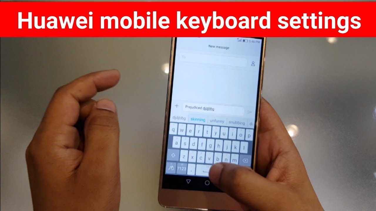 Huawei mobile keyboard settings - YouTube