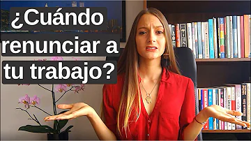 ¿Cómo saber si el trabajo no es para ti?