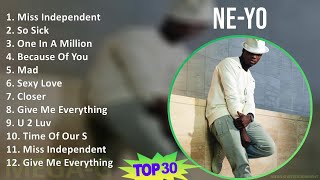 NeYo 2024 MIX Best Songs  Miss Independent, So Sick, One In A Million, Because Of You