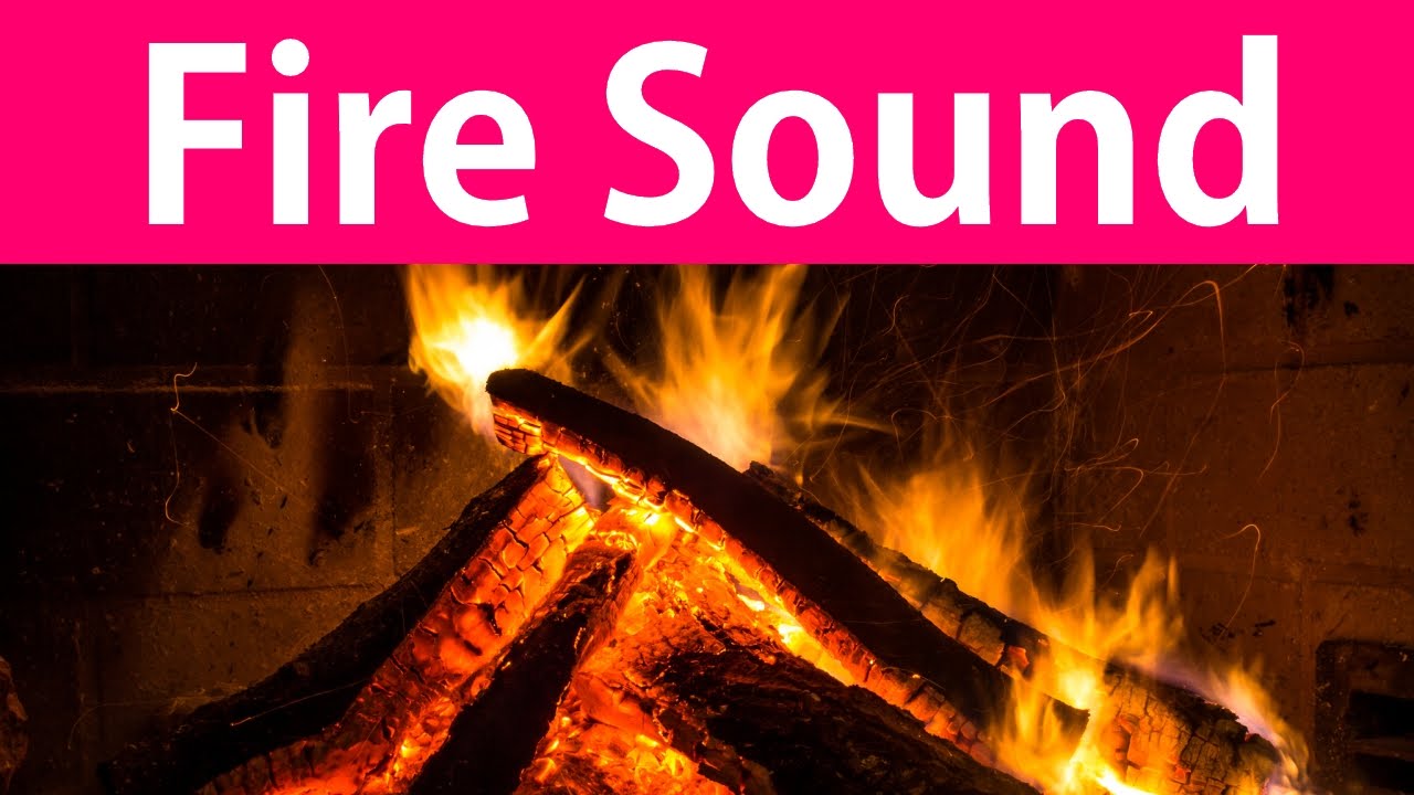 2 Hours of Сrackling Fire Sound Crackles Sound, Fireplace Sound for