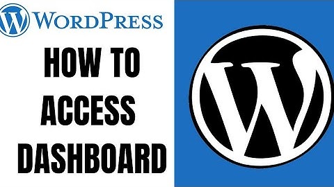 How to access dashboard in wordpress ll How to login to wordpress dashboard 2023