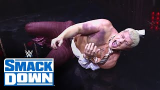 Seth “Freakin” Rollins unleashes a sneak attack on an injured Cody Rhodes: SmackDown, June 10, 2022 screenshot 5