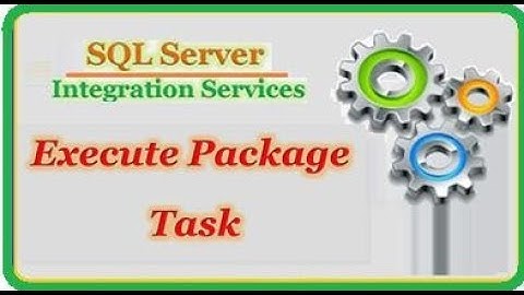 SSIS - How to use Execute Package Task