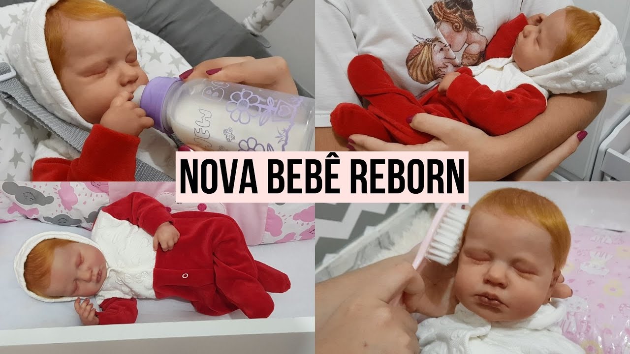 Bebê Reborn “claudia “ Ruivinha