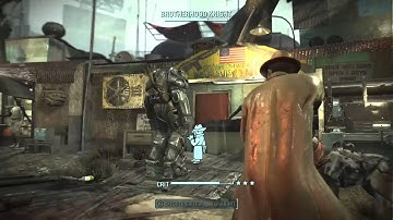Fallout 4: Funny Mysterious Stranger Kill