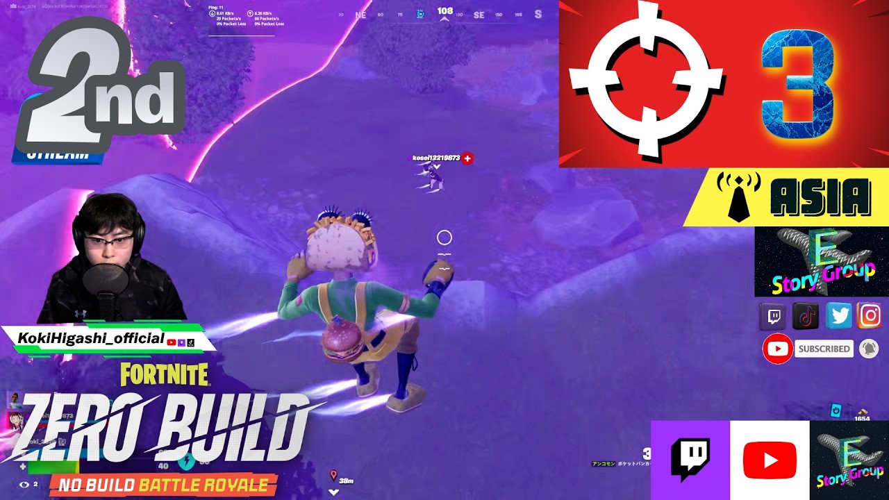 生存するのに必死【Fortnite/フォートナイト】