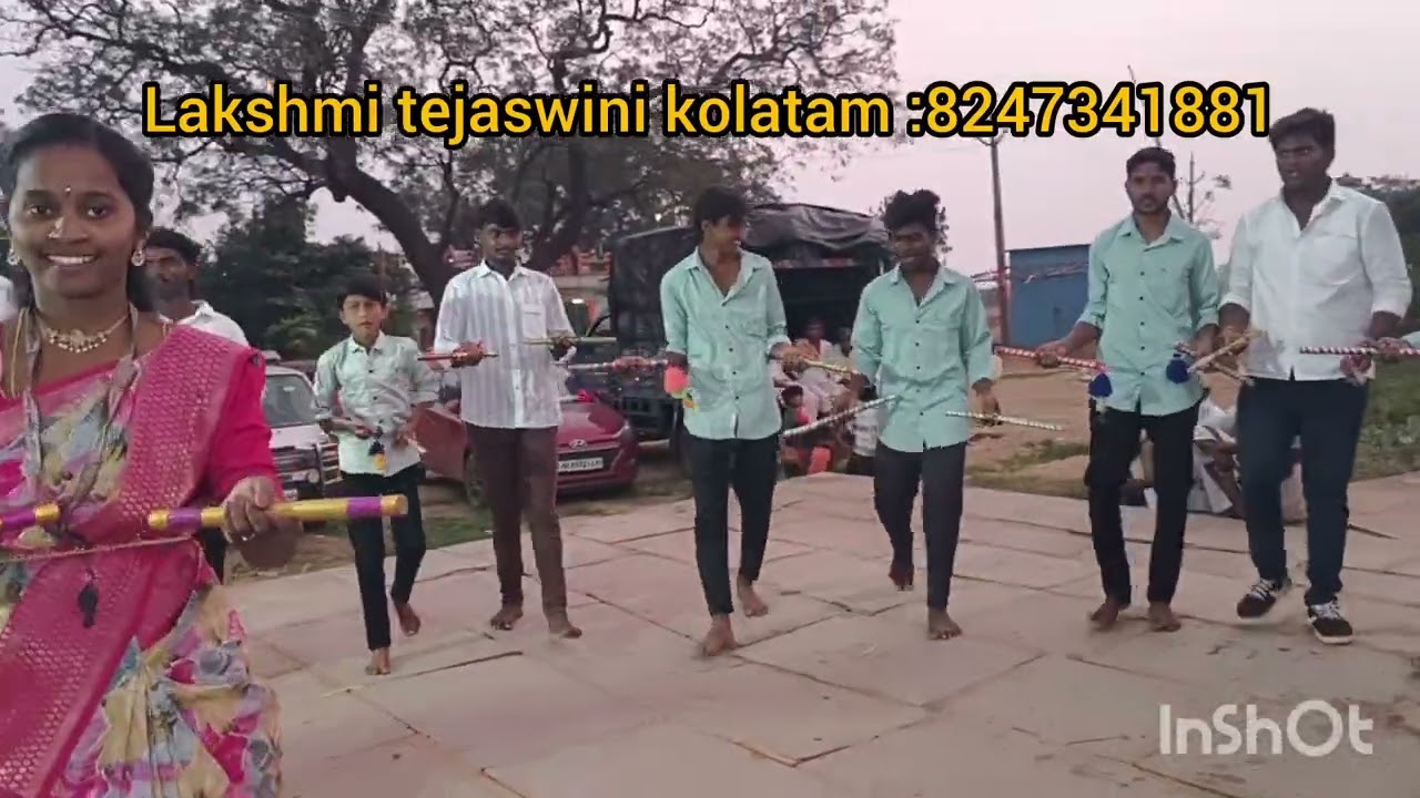 Rss మీటింగ్ సందర్బంగా #బాచిపల్లి లొ #లక్ష్మి #తేజస్విని కోలాటం #8247341881