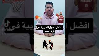 افضل الدول العربية في كرة السلة/Top best Arabic teams in basketball