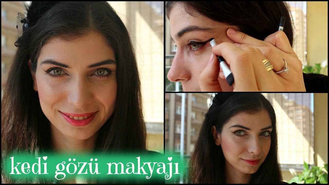 Kedi Gözü Makyajı (Günlük Kullanıma Uygun) YouTube