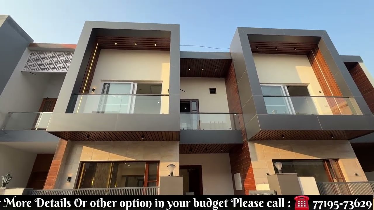 Duplex house 125 Gaj Airport road kothi for sale, Sector 125 Mohali, Sunny enclave