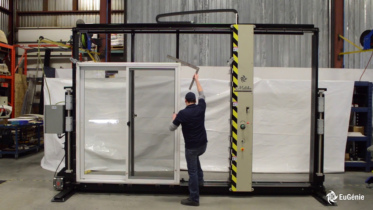 EuGénie - Melika A-01 - Window Frame Assembly Table - YouTube