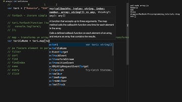 Array - 2: forEach, map, filter