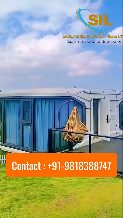 Luxury 20ft/40ft Capsule Container House | SIL Prefab Office, Villa, Hotel Cabin Pod | 9818388747