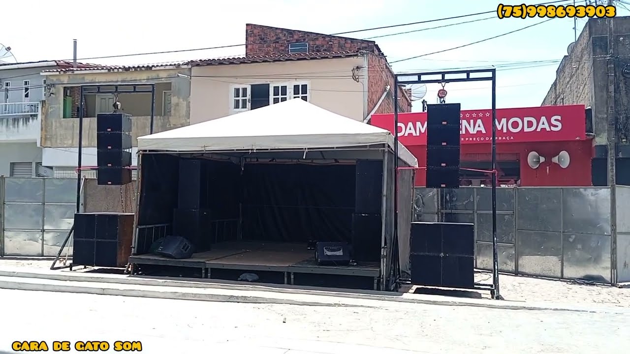 Mais um cliente satisfeito Evento realizado com sucesso cara de Gato sonorização