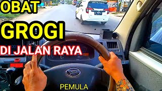 Belajar| Praktek Menyetir Di Jalan Raya