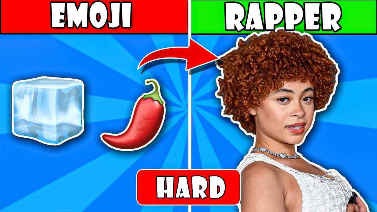Can you Guess The Rapper by Emoji ⭐✅😁| (99.9% Will Fail) | Rapper Quiz 2025 | The Quiz Mania