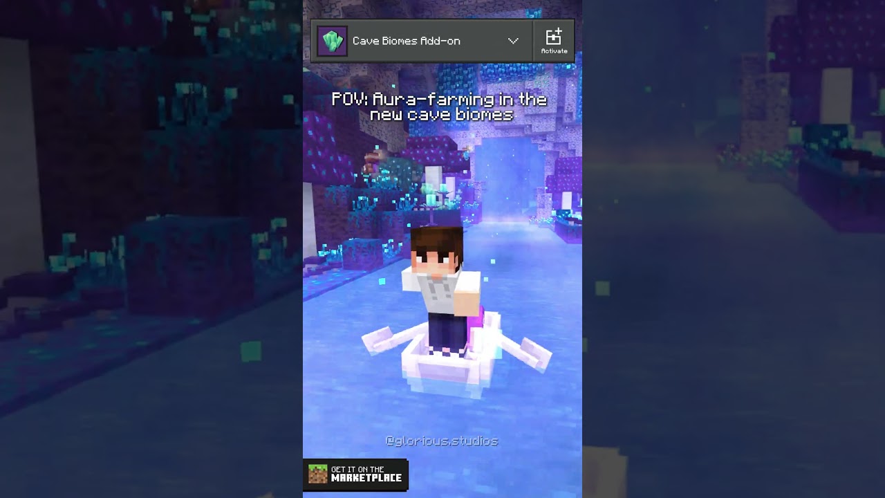 Aura Farming... but in a New Minecraft Cave 💃🪨 