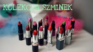 Moja kolekcja szminek [+ swatche]