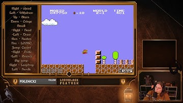 Super mario bros. with only voice control