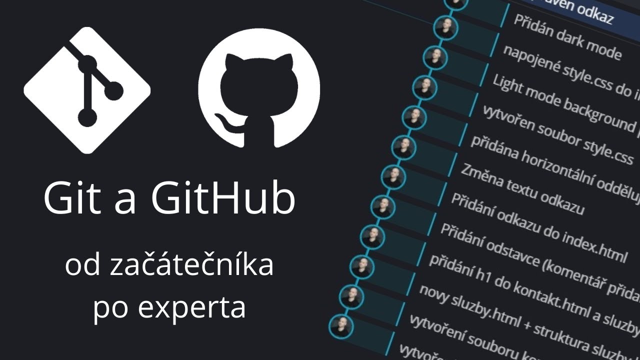 48. GitHub - Napojujeme GitHub repo na naše repository v počítači - YouTube
