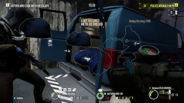 Actura having fun with hacking in payday