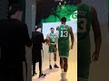 Jayson Tatum 🤝 Paul George #celtics #nba #shorts