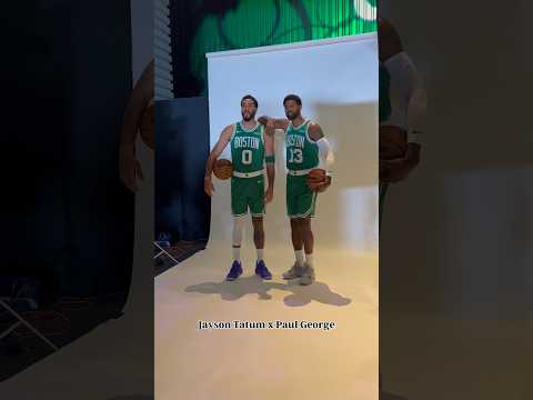 Jayson Tatum π€ Paul George #celtics #nba #shorts
