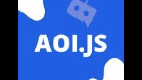 como criar bot em Aoi.js