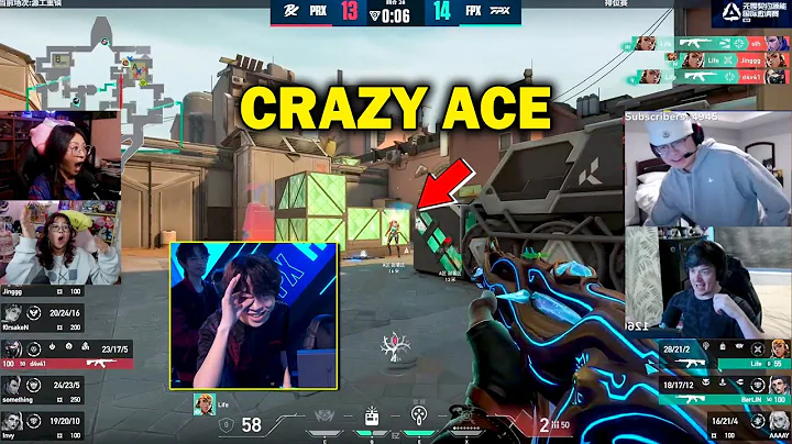 Streamers React to FPX Life’s INSANE Game-Winning ACE vs PRX in Valorant Radiant Invitational