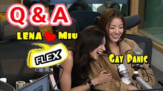 (LenaMiu) Lena said that Miu was someone she liked, Not a stranger, Which made Miu blush. 