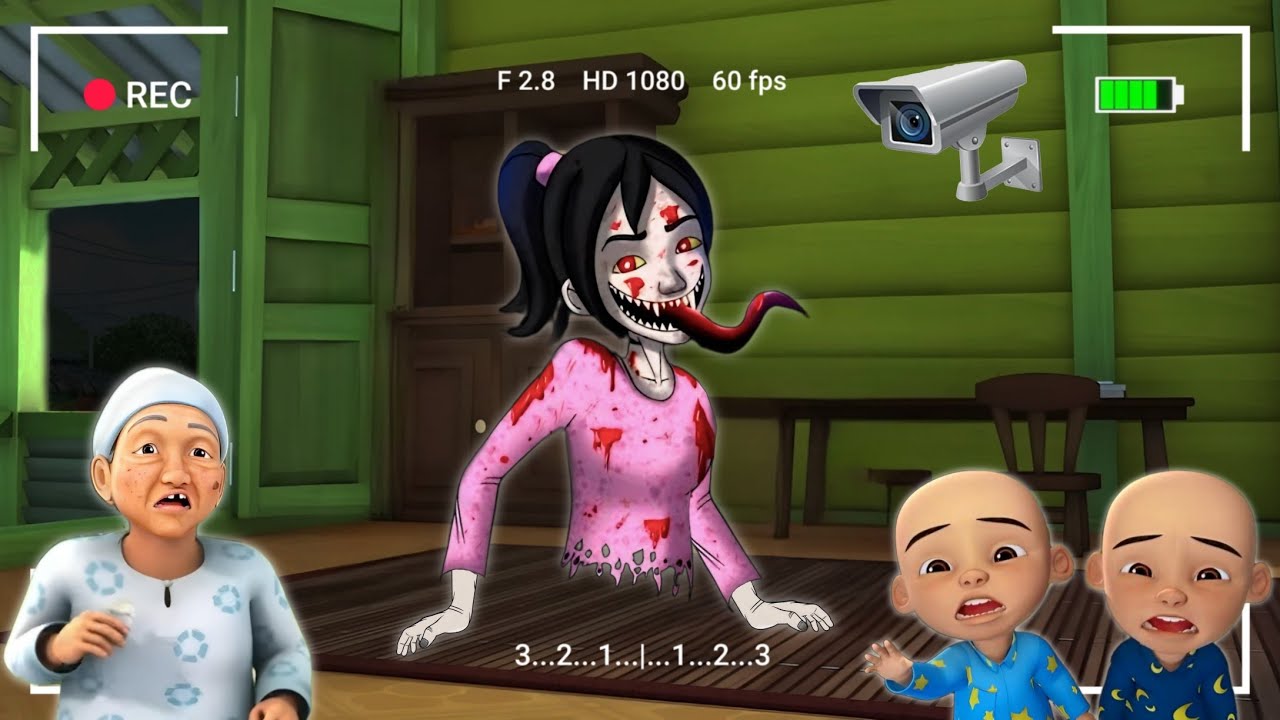 FULL MOVIE HANTU TEKE TEKE KAK ROS!! Kak Ros Berubah Menjadi Hantu TEKE TEKE. Upin Ipin Takut