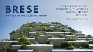 BRESE: Energy Affordability, Financing, and Incentives – Overcoming Cost Barriers: Matt Cox