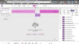 Soundtrap Editing: adding music