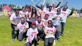 Color Obstacle Rush 2023, Milton Keynes, United Kingdom. #colorrush #colorobstaclerush