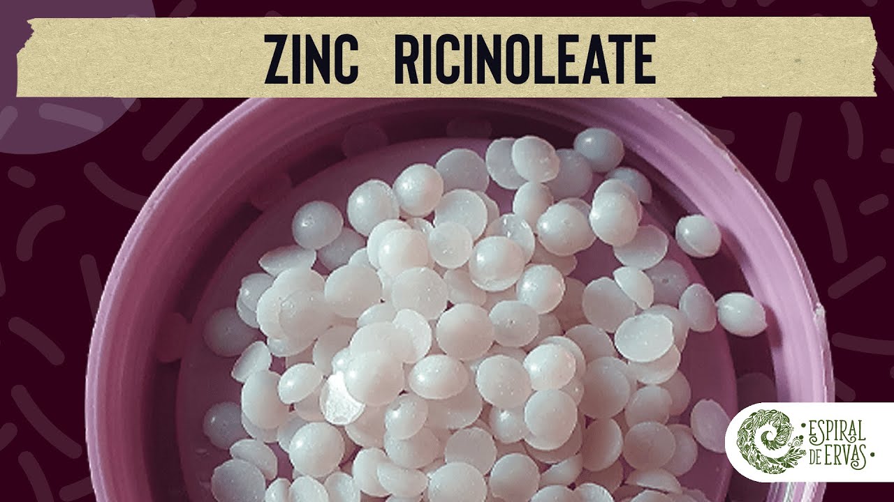 RICINOLEATO DE ZINCO | Série Ingredientes para Cosmética Natural