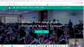 Project UAS Pemrograman Berorientasi Objek - Sistem Informasi Alumni Politeknik Negeri Sambas