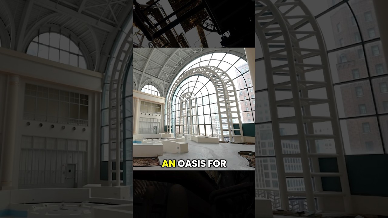 Inside Chicago’s abandoned skyscraper mall! 🏢🤯