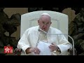 El Papa saluda a los trabajadores vaticanos por la Navidad