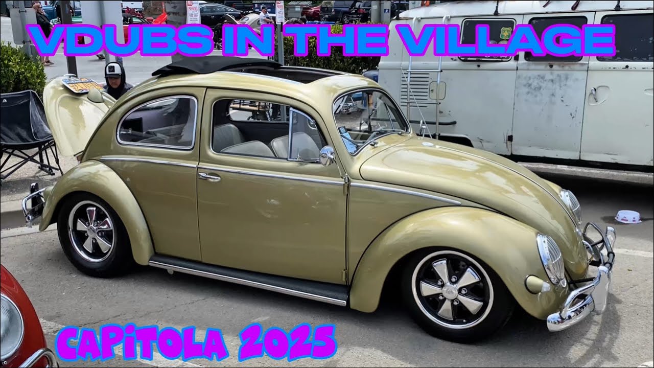 VDubs in the Village 2025 Capitola Ca