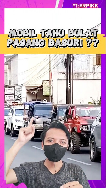 Keren Cuy‼️Mobil Tahu Bulat Pakai Basuri 🤩 #basuri #telolet #busmania