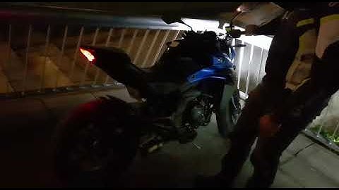 CF MOTO NK 400 SC PROJECT EXHAUST SOUND (FLAMES)🔥🔥