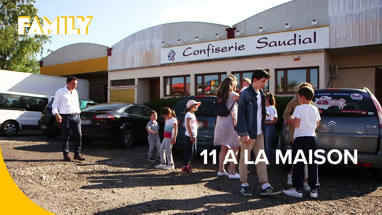 11 à la maison... les parents sont sous l'eau !