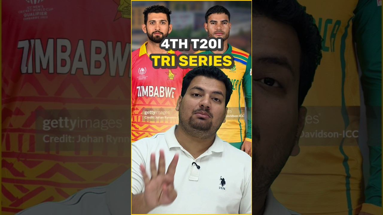 Zimbabwe vs South Africa Match 3 Predictions 🔥 