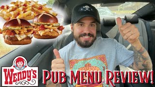 Quick Bite #10 - Wendy's Pretzel Bacon Pub Burger, Chicken Sandwich, AND French Fries REVIEW!