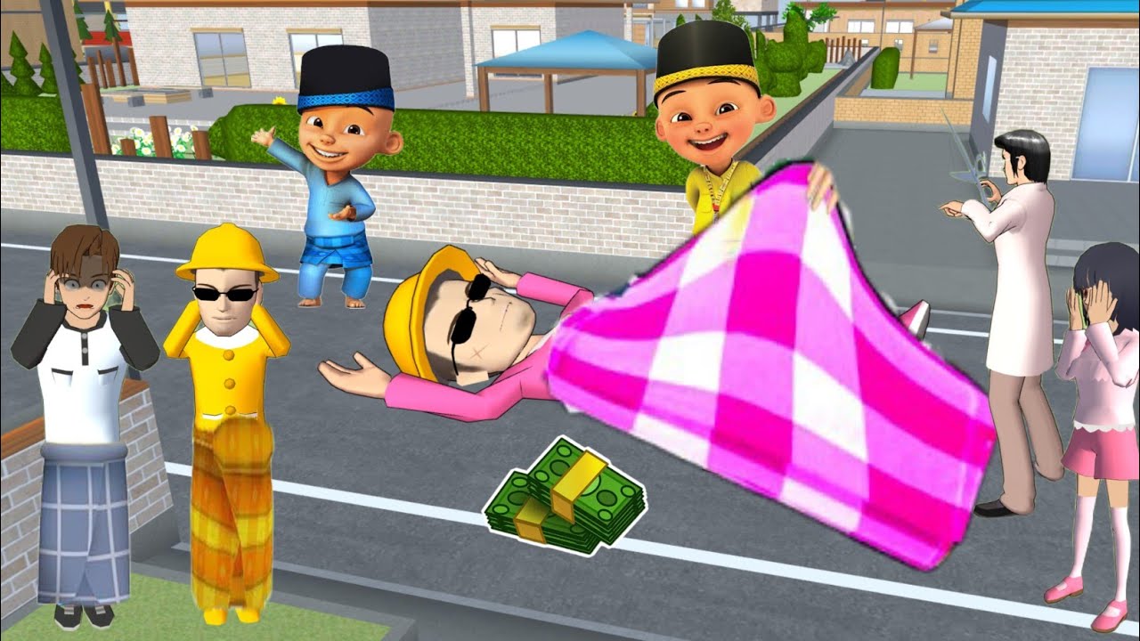 Yuta Cecep Dan Upin Ipin Takut Di Sunat Mio Malu Melihat Nya Sakura School Simulator