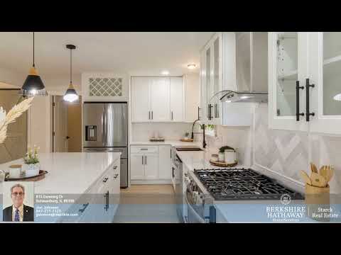 815 Downing Dr, Schaumburg, IL home video tour