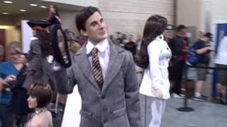 Maxwell Smart and Agent 99 Dolls at Wizard World Philadelphia 2009